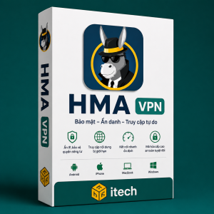 HMA VPN – Tài khoản VPN bảo mật & đổi IP toàn cầu
