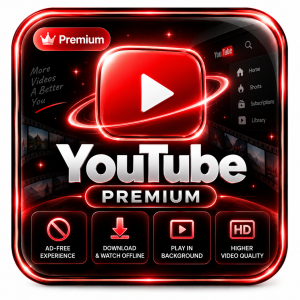 SLOT YOUTUBE PREMIUM 3 MONTHS Full Warranty